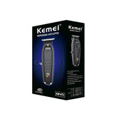 Kemei hair clipper KM-H71 Cross-border New Oil Head Carving Push Cutter LED LCD Digital Display USB Professional Electric