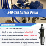 246428 Airless Spray Pump for Graco 390 395 490 495 595 Sprayer Paint Pumps Aftermarket Replacement Kit