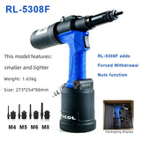 Industrial Rivet Nut Gun Hydraulic Pneumatic Automatic Riveter Tool Setting Rivnut Riveting Metric M3 M4 M5 M6 M8 M10 M12 or UNC