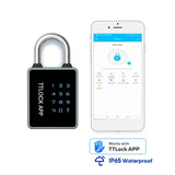 Electronic door biometric fingerprint unlock WiFi Tuya/TTlock application controls smart password lock keyless entry