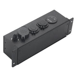 12-24V RV Multifunction 3-In-1 Box With 50A Cord For Yacht Boat Power Supply Voltmeter Car Charger Durable