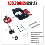 35Mm Hinge Boring Jig Woodworking Drilg Guide Locator With Fixture Hole Opener Template Door Cabinets