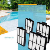 9991467-R4 Ultra Fine Panels for Dolphin Pool Cleaner Parts Active 20,Active 30,Explorer E30,Cartridge Filter