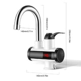 Electric Heater Tankless Instant Faucet Cold Hot Water With LED Display For Kitchen Bathroom