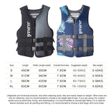 Swimming Lifesaving Jacket Aid tation Buoyancy kayaking Boating Surfing Vest Safety Survival Suit Water Sports Life Jack