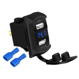 4.2A Dual USB Port Socket Adapter Outlet Waterproof Phone Charger for Rocker Marine Switch Panel on Boat RV Vehicle