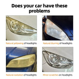 120ml Car Restoration Polishing Kits Headlamp Scratch Remover Cleaning Paste Remove Oxidation Headlight Polish Liquid