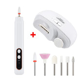 Automatic Electric Clippers 5 In 1 Polish hine Portable Drill Kit Nail Art Exfoliating Polishing Tool