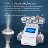 2023 Newest 9in1Electic Ultrasonic Cavitation Machine Professional Vacuum Radio Frequency Skin Tightening Body Sculpting Machine