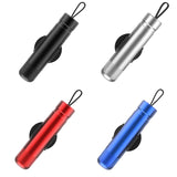 Glass Breaker Aluminum Alloy Seatbelt Cutter Keychain Small Rescue Hammer Portable Finger-Proof for Land and Underwater