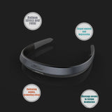 Smart Electric Head Massager Sleep Aid Improve Sleeping Relieve Headache Eliminate Anxiety Relax TSNS Insomnia Physiotherapy