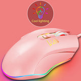 Wired Gaming Mouse, 7 Programmable Buttons, Ergonomic Rgb Gaming Mouse With 16.8
