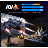 H96 MAX M9 Android 14.0 BT5.4 Smart TV RK3576 8GB 128GB 8K HD 1000M DDR4 USB3.0 Set Top Box Wifi6 Media Player