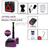 12V 5Ton 150W Rated Power Electric Tire Lifting Wireless Jacks Wrench Hydraulic Car Floor Jack with Remote control