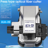 High Precision CNC finishing AUA-X9 Gold Covered wire cable Fiber Cleaver Splice Melt fiber cleaver Used in FTTX FTTH