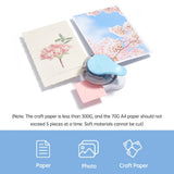 Paper Corner Rounder 3 in 1 R4mm+R7mm+R10mm Punches for Crafts and Scrapbooking Cardstock Card Making DIY Projects
