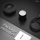 Mini IP HD 1080P Covert Small Nanny Cam Video Voice Recorder Indoor Portable Security CCTV Camera for Home and Office
