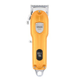 HOTSALE WMARK NG-2025B All-Metal Clipper with Charge Stand LED Display 2500mAh 6500 RPM 9CR18 Blade Hair Cutting hine
