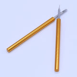 5 Size Precision Hairspring Collet Pair Watch Hand Removing Levers Steel Blade Repair Tool