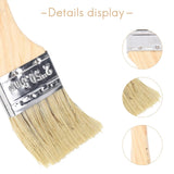 24 Pack of 1.5 Inch (35mm) Chip Brushes for Paint Stains Varnishes Glues and