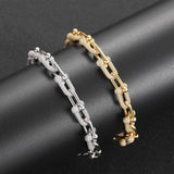 U-shaped Horseshoe Chain Personalized Texture Ins Bracelet