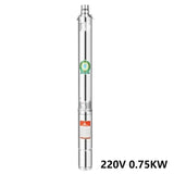 220V 0.75KW Stainless Steel Deep Anti Sand High Head Large w Household Clean Water Pump Well Agricultural