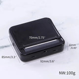 Portable Mini Metal Manual Rolg hine 70/78/110MM Tobacco Roller Case Box Cigarette Maker Smoking Accessories