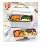 Portable Electric Lunch Box, Pled Into Heat Preservation, Cooking Hot Rice Pot, Bento, Car, Truck, Home