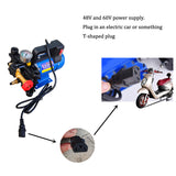 Agricultural Electric High Pressure Pump Spraying Watering Car Wash Irrigation Double Cyder Piston 12V/24V/48V/60V/220V