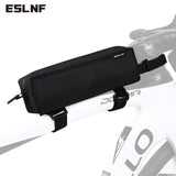 ESLNF Portable Cycg Top Tube MTB Road Tool Bag Color Block Waterproof Ultralight Bicycle Pannier Pocket