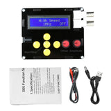 DDS Function Low Signal Generator 1Hz-500kHz Frequency Sine/Triangle/Square/Sawtooth/ECG/Noise Output Amplitude