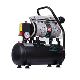 750W/800W Mini Car Pump Silent Oil-Free Air Compressor for Home Repair and Tire Inflation
