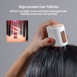 NEW EMS Scalp Massager Brush Root Comb Applicator Bottle For Hair Oil Hair Growth Products Scalp Oil Applicator Anti Hair Loss