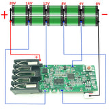 18V DIY Plastic Battery Case Replacement Repair Kit for Milwaukee M18 3.0Ah 4.0Ah 5.0Ah 6.0Ah 9.0Ah