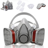 NASUM M101 Gas Mask Half Mask NASUM for Painting Dust Chemicals Machine Polishing Welding Pesticides and Other Work Protection