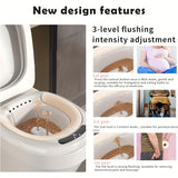1pc Upgraded Electric Sitz Bath For Hemorrhoids, Sitz Baths Tub For Toilet Seat, Postpartum Care, Sitz Bathtub For Men Women Sits Bath Postpartum Kit