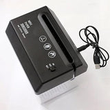 USB Electric Dual-Use Mini Shredder Small Bill Letter Document Invoice Desktop A6 Paper Smashing hine
