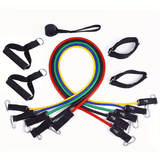11pcs/set Multi-functional Resistance Band Set, TPE Latex Fitness Rope For Men And Women, Suitable For Weight Loss