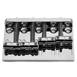 4 String Hardtail Bridge for Precision Jazz Bass JB Style Bass, Chrome