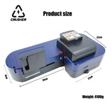 Fully Automatic Tobacco Filg hine 6.5/8mm Tube 10 Cigarette Per Cycle Electric Paper Roller Wrapping Maker Gadgets for Men