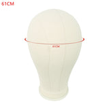 Wig Stand Canvas Block Head Training Mannequin Head Display Styling Mannequin Manikin Head 21"/22"/23"/24"/25" Manikin Head