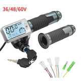 Control Throttle E-Bike For Electric Scooter 3 Speed Gear Switching 8pin Interface