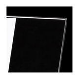 Slanted Back Acrylic Clear Desktop Sign Plastic Paper Holder Tabletop Display Stand for Restaurant