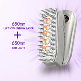 Electric Massage Laser Comb Brush with EMS & RF Phototherapy Scalp Massager Comb for Hair Growth,Anti Hair Loss Head Care Tools