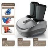 Electric Calnd Foot Massage hine Vibration Air Compression Heat Rolg Kneading Leg Beauty Massager