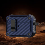 Headphone Dual Material Protection Earphone Protective Case with Switch Lock Wireless Charging Shock-proof for