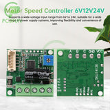 100W DC6-24V BLDC Three-Phase Hall Controller Brushless Motor Drive Board