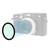 Surface mounted filter For Fuji X100V X100VI GRIII GRIIIX Camera UV Lens Ultra thin multi-layer coating MC-UV