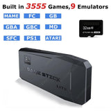 32G/64G Gamepad Controller Design Wireless Retro Game Console Built in 3500+/10000+ Games Holiday Birthday Gift