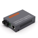 1pair HTB-GS-03 10/100/1000m 20KM SC Simplex mode Fiber Optic RJ45 Enternet Media Converter Netk fiber optic transceiver